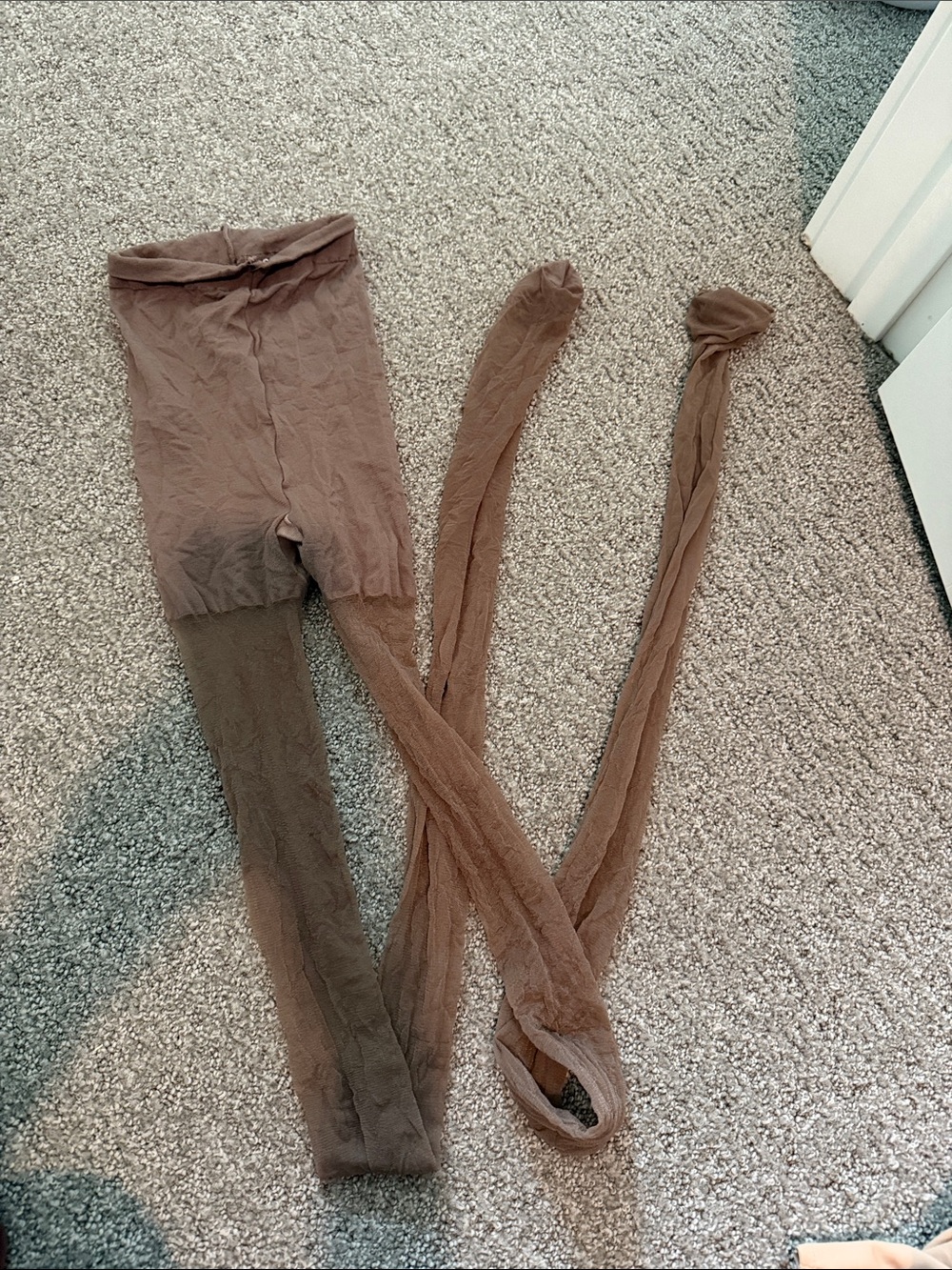 Silky Sheer Lightweight Brown Nylons
